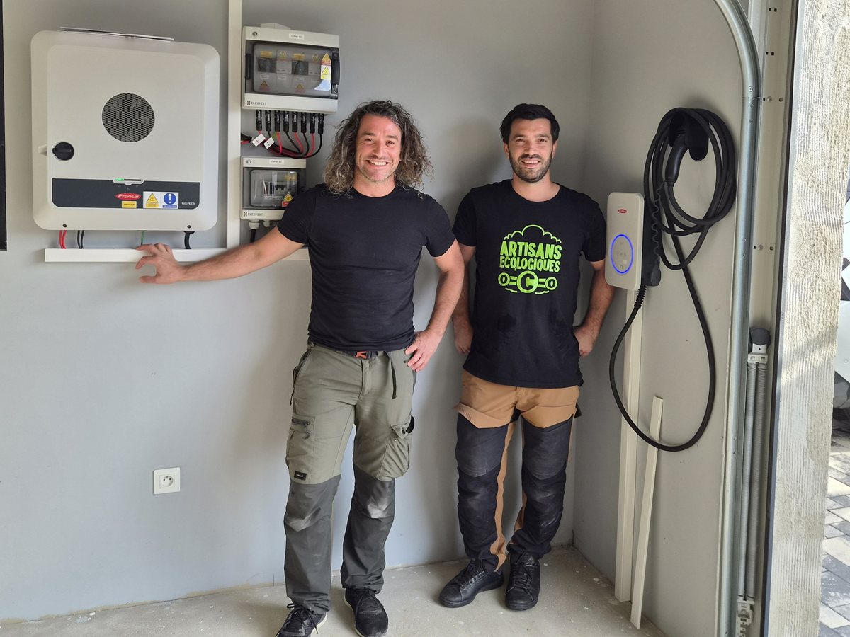 Portrait de Thierry et Julien Spina, Artisans Écologiques